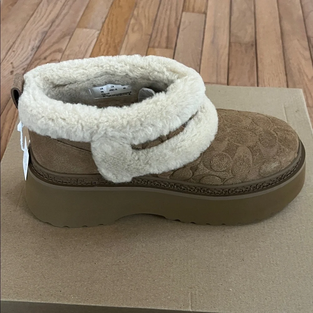 COACH Women's Christina Pull-On Booties